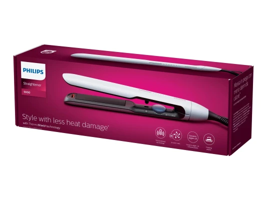 Philips  |  Matu Iztaisnotājs  |  BHS520 / 00  |  Garantija 24 mēneši  |  Keramiskā apkures sistēma  |  Jonu funkcija  |  LED displejs  |  Temperatūra (max) 230 °C  |  Apkures līmeņu skaits 12  |  Gaiši zila