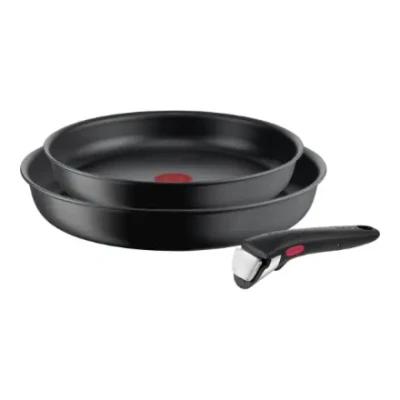TEFAL  |  Frypan set  |  L7649253 Ingenio Ultimate  |  Frying  |  Diameter 24 / 28 cm  |  Suitable for induction hob  |  Removable handle  |  Black