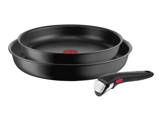 TEFAL  |  Frypan set  |  L7649253 Ingenio Ultimate  |  Frying  |  Diameter 24 / 28 cm  |  Suitable for induction hob  |  Removable handle  |  Black