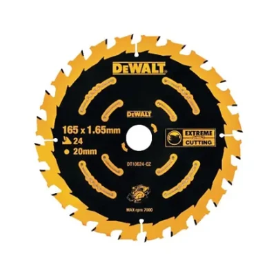 DEWALT DT10624-QZ Wood Cutting Saw Blade  |  165 × 20 mm