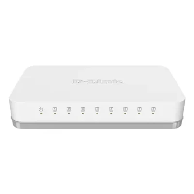 D-Link  |  Switch  |  GO-SW-8G / E  |  Unmanaged  |  Desktop  |  Gigabit Ethernet (copper) ports quantity 8