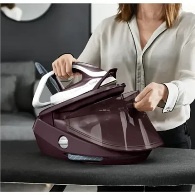 TEFAL  |  Steam Station Pro Express  |  GV9721E0  |  3000 W  |  1.2 L  |  7.9 bar  |  Auto power off  |  Vertical steam function  |  Calc-clean function  |  Burgundy