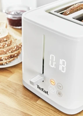 TEFAL  |  Toaster  |  TT693110  |  Power 850 W  |  Number of slots 2  |  Housing material Plastic  |  White