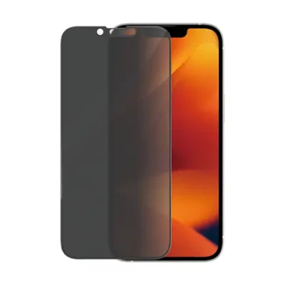 PanzerGlass  |  Screen protector  |  Apple  |  iPhone 14 / 13 / 13 Pro  |  Glass  |  Black  |  Ultra-Wide Fit  |  Privacy