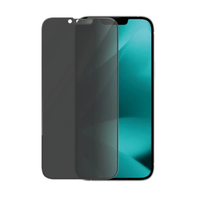 PanzerGlass  |  Ekrāna aizsargs  |  Apple  |  iPhone 14 Plus / 13 Pro Max  |  Stikls  |  Melns  |  Ultra-Plata fit  |  Privātums