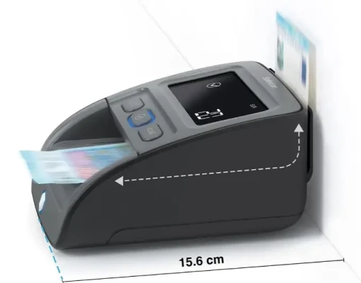 SAFESCAN  |  Машина для проверки денег, 155-S G2  |  250-08195  |  Черный  |  Подходит для банкнот  |  Количество точек обнаружения 7  |  Подсчет стоимости