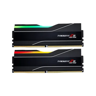 G.Skill  |  Trident Z5 Neo RGB  |  32 GB (2x16 GB)  |  DDR5  |  6000 MHz  |  CL36