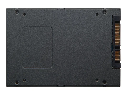 Kingston  |  SSD  |  A400  |  960 GB  |  SSD formāts 2.5"  |  Cietā diska interfeiss SATA Rev 3.0  |  Lasīšanas ātrums 500 MB / s  |  Rakstīšanas ātrums 450 MB / s