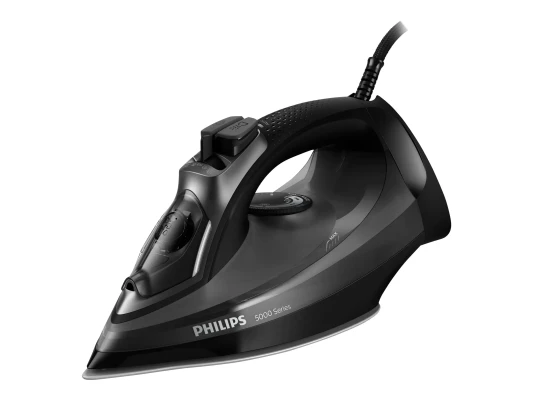 Philips  |  DST5040 / 80  |  Паровой утюг  |  2600 Вт  |  Объем резервуара для воды 320 мл  |  Непрерывная пара 45 г / мин  |  Пиковая производительность пара 200 г / мин