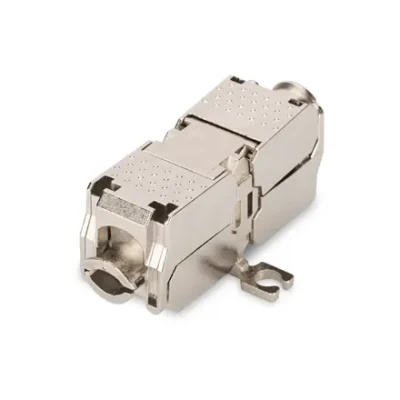DN-93909  |  Field Termination Coupler CAT 6A, 500 MHz for AWG 22-26, fully shielded, keyst. design, 26x35x80