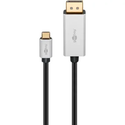 Goobay  |  USB-C uz DisplayPort adaptera kabelis  |  60176  |  Type-C  |  DisplayPort  |  USB-C uz DisplayPort  |  2 m