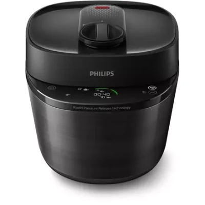 Philips  |  Visu vienā spiediena katls  |  HD2151 / 40  |  1000 W  |  5 L  |  Programmu skaits 12  |  Melns