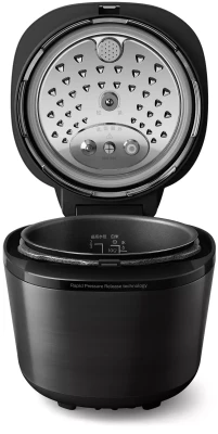 Philips  |  Visu vienā spiediena katls  |  HD2151 / 40  |  1000 W  |  5 L  |  Programmu skaits 12  |  Melns