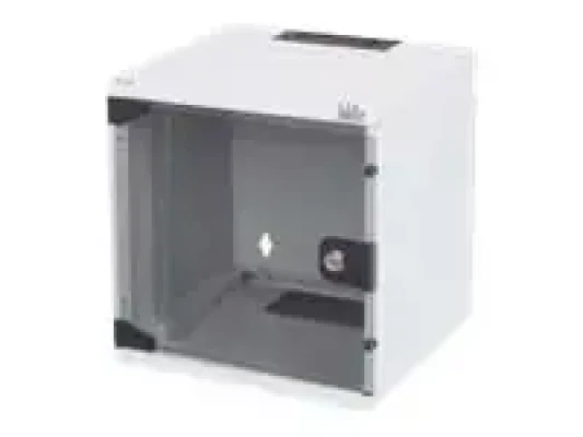 Digitus  |  Настенный монтажный шкаф  |  DN-10-06U-B  |  Черный  |  Класс защиты IP: IP20; Передняя дверь: Стеклянная дверь, одно открытие; Тип шкафа: Настенный монтажный шкаф; Глубина: 300 мм; Нагрузка: 30 кг
