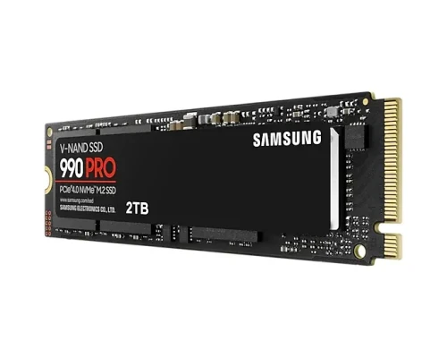 Samsung  |  990 PRO  |  2000 GB  |  SSD formāts M.2 2280  |  Cietā diska interfeiss PCIe Gen4x4  |  Lasīšanas ātrums 7450 MB / s  |  Rakstīšanas ātrums 6900 MB / s