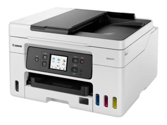 Canon Multifunctional Printer  |  MAXIFY GX4050  |  Inkjet  |  Colour  |  Multifunctional printer  |  A4  |  Wi-Fi  |  White