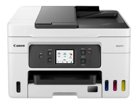 Canon Multifunctional Printer  |  MAXIFY GX4050  |  Inkjet  |  Colour  |  Multifunctional printer  |  A4  |  Wi-Fi  |  White