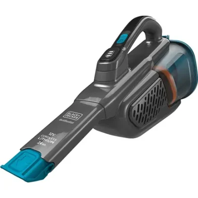 BLACK & DECKER Vacuum Cleaner  |  BHHV320B-QW  |  Cordless operating  |  Handheld  |  12 V  |  Operating time (max) 20 min  |  Gray / Blue