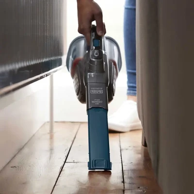 BLACK & DECKER Vacuum Cleaner  |  BHHV320B-QW  |  Cordless operating  |  Handheld  |  12 V  |  Operating time (max) 20 min  |  Gray / Blue