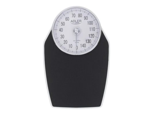 Adler  |  Mechanical Bathroom Scale  |  AD 8177  |  Maximum weight (capacity) 150 kg  |  Accuracy 1000 g  |  Black