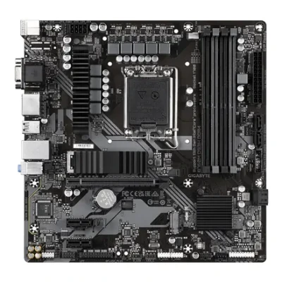 Gigabyte  |  B760M DS3H DDR4 1.0 M / B  |  Procesoru ģimene Intel  |  Procesora ligzda LGA1700  |  DDR4 DIMM  |  Atmiņas sloti 4  |  Atbalstītās cieto disku saskarnes SATA, M.2  |  SATA savienotāju skaits 4  |  Čipsets Intel B760 Express  |  Micro ATX