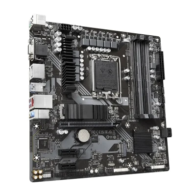Gigabyte  |  B760M DS3H DDR4 1.0 M / B  |  Procesoru ģimene Intel  |  Procesora ligzda LGA1700  |  DDR4 DIMM  |  Atmiņas sloti 4  |  Atbalstītās cieto disku saskarnes SATA, M.2  |  SATA savienotāju skaits 4  |  Čipsets Intel B760 Express  |  Micro ATX