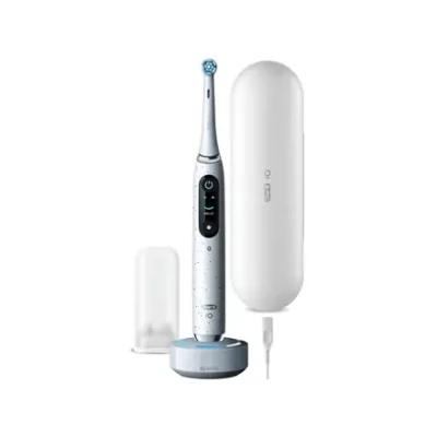 Oral-B  |  Electric Toothbrush  |  iO10 Series  |  Rechargeable  |  For adults  |  Number of brush heads included 1  |  Number of teeth brushing modes 7  |  Stardust White