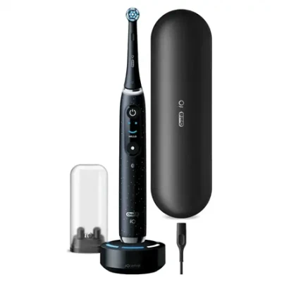 Oral-B  |  Electric Toothbrush  |  iO10 Series  |  Rechargeable  |  For adults  |  Number of brush heads included 1  |  Number of teeth brushing modes 7  |  Cosmic Black