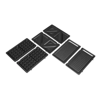 Tristar  |  Sandwich maker 3-in-1  |  SA-3071  |  750 W  |  Number of plates 3  |  Black
