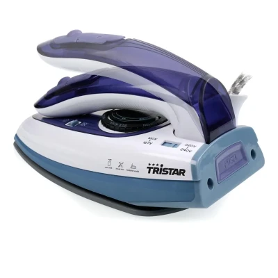 Tristar  |  Travel Steam Iron  |  ST-8152  |  Steam Iron  |  1000 W  |  Water tank capacity 60 ml  |  Continuous steam 15 g / min  |  Blue