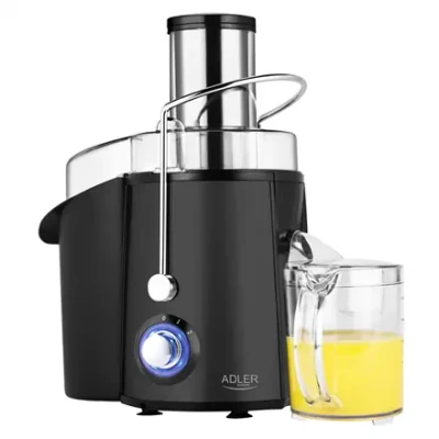 Adler  |  Juicer  |  AD 4127  |  Type Juicer maker  |  Matt Black  |  1000 W  |  Number of speeds 2