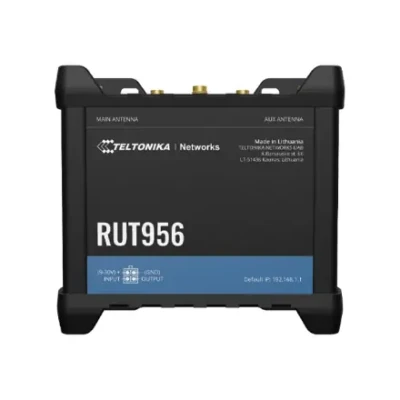 Teltonika RUT956 4G LTE Router  |  Wi-Fi 4  |  2.4 GHz  |  4x RJ-45  |  Dual SIM  |  USB