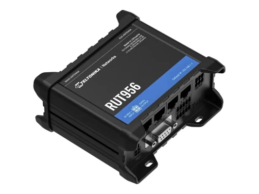 Teltonika RUT956 4G LTE Router  |  Wi-Fi 4  |  2.4 GHz  |  4x RJ-45  |  Dual SIM  |  USB
