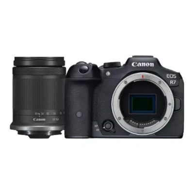 Canon  |  D.CAM EOS R7 RF-S 18-150 IS STM EU26 (AIP2)  |  Megapikseļi 32.5 MP  |  Attēla stabilizators  |  ISO jutība (maks.) 32000  |  Wi-Fi  |  Video ierakstīšana  |  Rokas režīms  |  CMOS  |  Melns