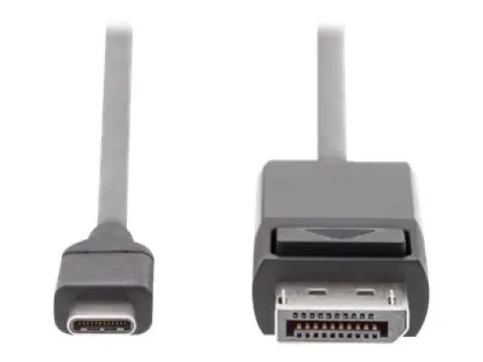 Digitus  |  USB Type-C адаптер кабель  |  AK-300333-020-S  |  USB-C  |  DisplayPort  |  USB-C на DP  |  2 м