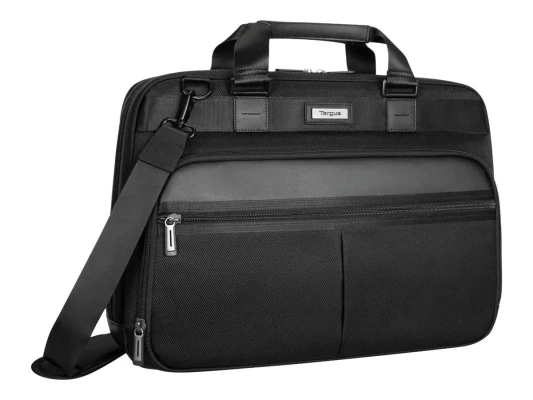 Targus  |  Mobile Elite Topload  |  Fits up to size 15.6-16 "  |  Briefcase  |  Black  |  Shoulder strap