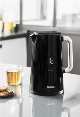 TEFAL Kettle  |  KO8518  |  Electric  |  1800 W  |  1.7 L  |  Plastic  |  360° rotational base  |  Black