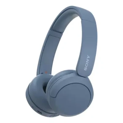 Sony  |  Беспроводные наушники  |  WH-CH520  |  Беспроводные  |  Наушные  |  Микрофон  |  Шумоподавление  |  Беспроводные  |  Синий