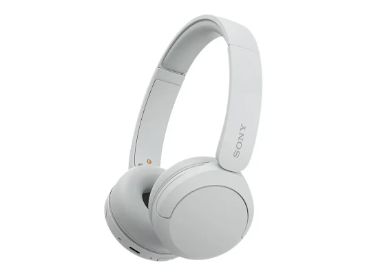 Sony  |  Беспроводные наушники  |  WH-CH520  |  Беспроводные  |  Наушные  |  Микрофон  |  Шумоподавление  |  Беспроводные  |  Белый