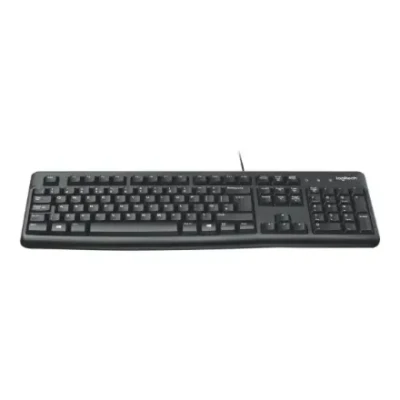 LOGITECH K120 vadu tastatūra melna USB (ASV)  |  Logitech