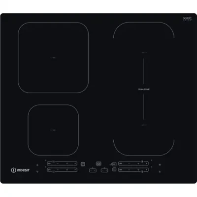 INDESIT  |  Built-in Induction Hob  |  IB 65B60 NE  |  4 Cooking Zones  |  Touch Controls  |  Black