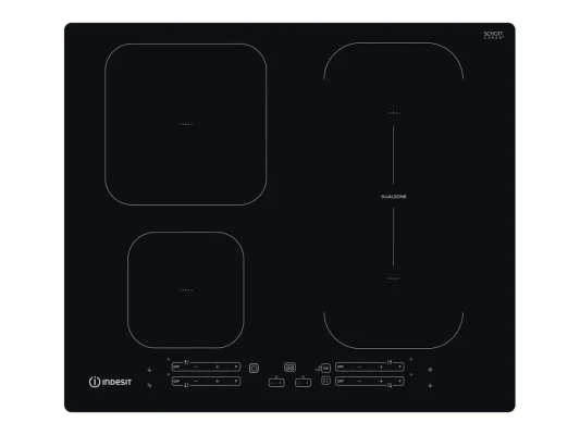 INDESIT  |  Built-in Induction Hob  |  IB 65B60 NE  |  4 Cooking Zones  |  Touch Controls  |  Black