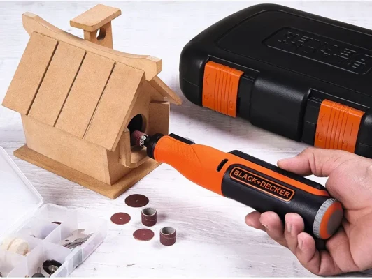 8V Cordless Rotary Tool With Kit Box  |  BCRT8IK-XJ