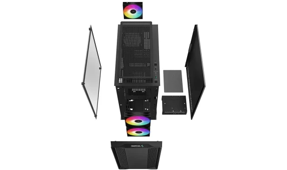 Deepcool  |  Micro-ATX CASE  |  CC360  |  Black  |  Mini-ITX  /  Micro-ATX  |  Power supply included No  |  ATX PS2 （maximum length: 160mm）