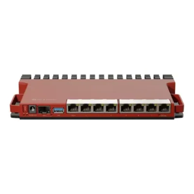 MikroTik L009 L009UiGS-RM Wired Router  |  Gigabit Ethernet  |  8× RJ-45  |  1× SFP  |  USB 3.0