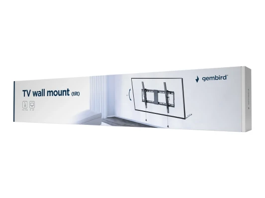 Gembird  |  Wall mount  |  Tilt  |  37-80 "  |  Maximum weight (capacity) 70 kg  |  Black