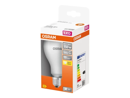Parathom Classic LED  |  E27  |  19 W  |  Silti balts