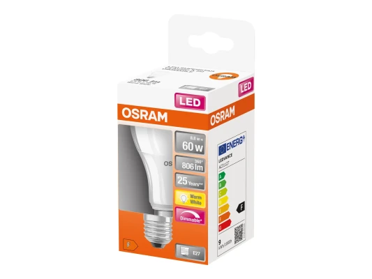 Parathom Classic LED  |  E27  |  8.8 W  |  Warm White