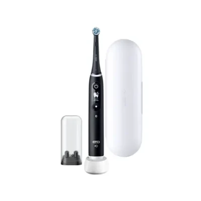 Oral-B  |  Electric Toothbrush  |  iO6 Series  |  Rechargeable  |  For adults  |  Number of brush heads included 1  |  Number of teeth brushing modes 5  |  Black Onyx