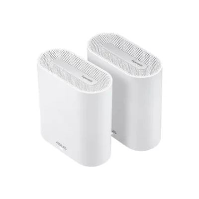 ASUS ZenWiFi EBM68 Mesh Wi-Fi System  |  AX7800  |  Wi-Fi 6  |  Tri-Band  |  Gigabit Ethernet  |  2-Pack